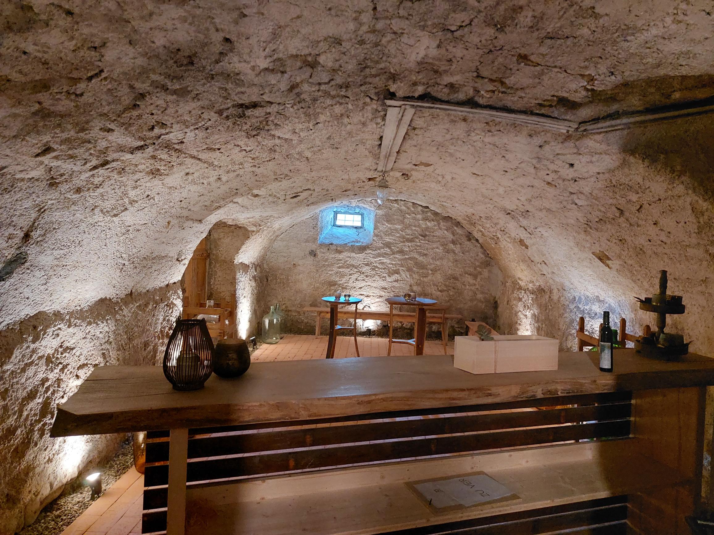 Gewölbekeller im Restaurant Schäfli Kobelwald